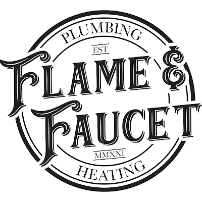 Flame and Faucet Plumbing and Heating logo